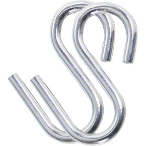 Heavy Duty S Hooks, 2pcs Stainless Steel Fishing Hiking Hammock Hook S Shaped Hooks Thickness Hammock Hanging S Shape Hooks
