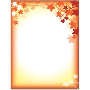 Harvest Garland Letterhead Laser & Inkjet Printer Paper, 100 Pack
