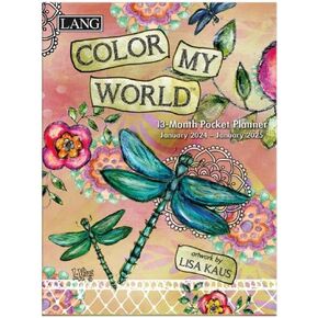 LANG Color My World 2025 Monthly Pocket Planner (25991003178)