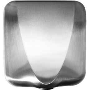 Automatic Commercial Hand Dryer Stainless Steel Hand Dryer 1800W 224mph High Speed Heavy Duty Cold/Hot Air Compact Electric Hand Dryer for Bathroom Business Restaurant Industrial Home Use