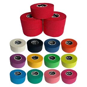 Ringside 1" Athletic Trainers Tape, Cotton Kinesiology Tape for Combat Sports, Adhesive, Athletic Tape for Men and Women, 1" x 30', Purple, 15 Pack