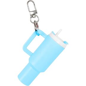 Mini Tumbler Keychain, Mini Cup Keychain for School Bag Key Ring or Lip Balm, Cute Tumbler Keychain