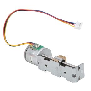 Mini Linear Stage Actuator Small Slide Rail Screw Stepper Motor Stepper Motor with Planetary Reducer for Measuring Equipment Printers Rail Stepper Motor Ste