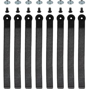 8 Pcs Snowboard Ankle Binding Straps, Snowboard Ladder Strap Ski Straps for Bindings Snowboard Binding Straps Replacement for Snowboard