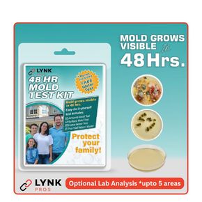 DIY Mold Test Kit – Professional Grade DIY Mold Testing Kit - Safe, Easy-to-Use Surface Mold, Air Quality, and Water Quality Kit for Indoor and Outdoor use.