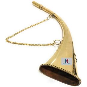 Nautical Brass Fog Horn Marine Signal Whistle Vintage Reproduction Clear Sound Horn