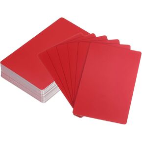 uxcell 100Pcs Blank Metal Business Cards 86 x 54 x 0.45mm Aluminum Sheet Name Card for Laser Engraving DIY Cards, Gold