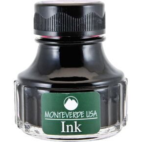 حبر زجاجة صغير من MONTEVERDE USA 19905، 1.1 أونصة سائلة (30 مل)، آيس كوكي (أزرق دخاني) فيروزي، 30 مل، 1919905