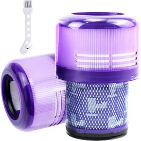 Replacement Filter Fit for Dyson V15 Detect V11 Torque Drive V11 Animal V11 Complete V11 Extra Cordless Vacuum # 970013-02，3 Pack