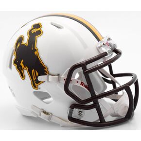 Riddell Wyoming Cowboys NCAA Revolution Speed Mini Football Helmet