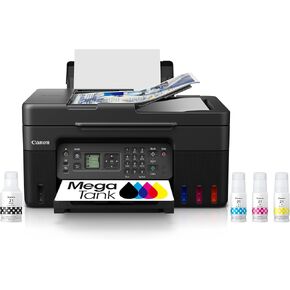 Canon Megatank G4270 All-in-One Wireless Supertank Printer |Print, Copy, Scan and Fax|with Airprint and Mopria Printing|Auto Document Feeder and Backlight 1.35" Square LCD Screen in Kuwait
