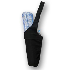 Premium Yoga Mat Bag for Convenient and Stylish Carrying with Large Size Pocket| Sling handle Mat Tote bag | Zipper Pocket Inside for Protection, Fit Most Size Yoga Mats