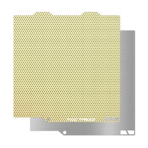 3D Printer Platform Double Sided Textured PEI Sheet Build Pate Honeycomb-Shaped Spring Steel Flexible Removable 3D Printer Bed for Bambu Lab A1 Mini 184x184 mm