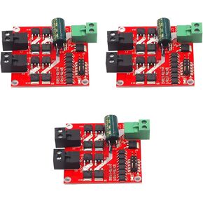 3Pcs L298 Dual H Bridge Motor Driver Controller Board Module Stepper DC 6.5V-27V 7A PWM Motor Regulator Board with Optocoupler Isolation in Kuwait