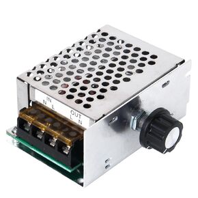 4000W AC 220V PWM Voltage Regulator, AC 10-220V Electronic Regulation, SCR Motor Speed Controller