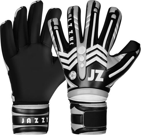 Professional Soccer Goalie Gloves for Youth Adult,Goalkeeper Gloves with Removable Finger Protect,Breathable,Strong Grip,6MM Latex Palm,Double Wrist Support in Kuwait