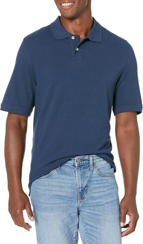 Amazon Essentials Men's Regular-Fit Cotton Pique Polo Shirt in Saudi Arabia