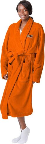 FOCO NCAA Big Logo Unisex Robe – Super Soft Plush Lounge Wear with Large Embroidered Team Logos (Front & Back) in Saudi Arabia