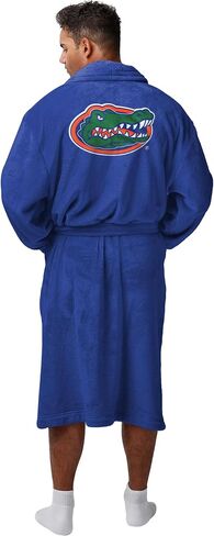 FOCO NCAA Big Logo Unisex Robe – Super Soft Plush Lounge Wear with Large Embroidered Team Logos (Front & Back) in Saudi Arabia
