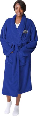 FOCO NCAA Big Logo Unisex Robe – Super Soft Plush Lounge Wear with Large Embroidered Team Logos (Front & Back) in Saudi Arabia