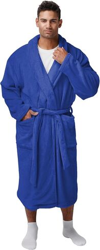FOCO NCAA Big Logo Unisex Robe – Super Soft Plush Lounge Wear with Large Embroidered Team Logos (Front & Back) in Saudi Arabia