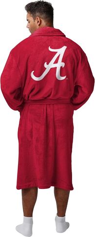 FOCO NCAA Big Logo Unisex Robe – Super Soft Plush Lounge Wear with Large Embroidered Team Logos (Front & Back) in Saudi Arabia