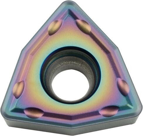 WCMX080412-SF DM9030 Trigon Drilling Inserts,for Use with Indexable Drills, Barclays Coated, for Machining Cast Iron, Aluminum Material/Copper/Quenched Steel/High-Hardness Steel/Stainless Steel in Saudi Arabia