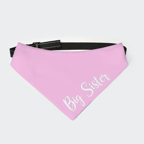 im Going to be Big Sister Dog Bandana,Gender Reveal,Baby Announcement,Pregnancy Announcement for Dog Lover Owner Upgraded Fabric, Buckle Design (Large) in Kuwait