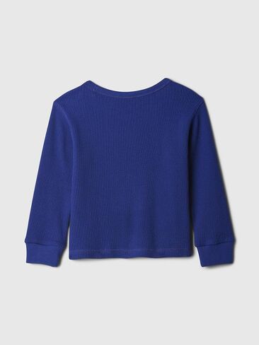 GAP Boys' Long Sleeve Thermal Crewneck in Saudi Arabia