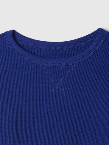 GAP Boys' Long Sleeve Thermal Crewneck in Saudi Arabia