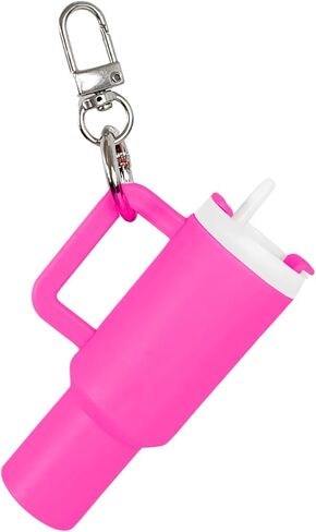 Mini Tumbler Keychain, Mini Cup Keychain for School Bag Key Ring or Lip Balm, Cute Tumbler Keychain in Saudi Arabia