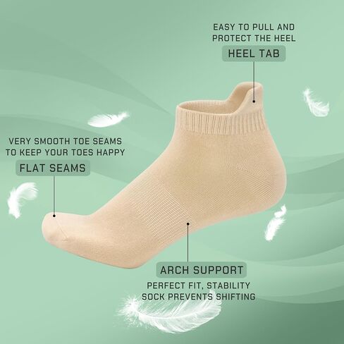 SERISIMPLE Thin Viscose Bamboo No Show Sock Men Low Cut Socks Odor Resistant Breathable Sock 5 Pairs in Saudi Arabia