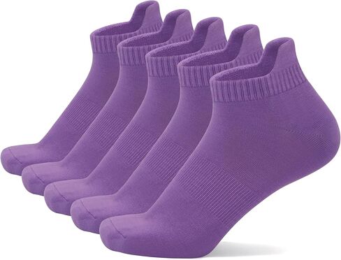 SERISIMPLE Thin Viscose Bamboo No Show Sock Men Low Cut Socks Odor Resistant Breathable Sock 5 Pairs in Saudi Arabia