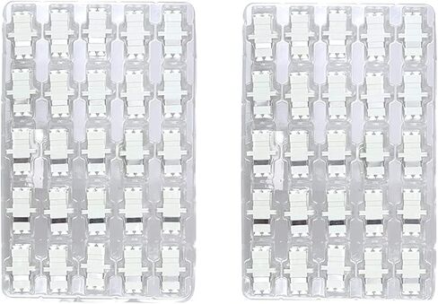 18 pcs LC Fiber Optic Coupler Adapter LC to LC Coupler Duplex Singlemode (SM) Fiber Optic Cable Adapter LC-LC Duplex Single Mode Connector in Saudi Arabia