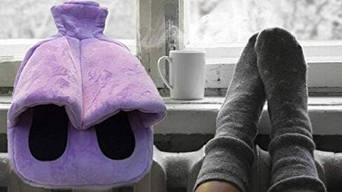 Heated Foot Warmer - Hot Water bottle Foot Muff Snug feet warmer in Saudi Arabia