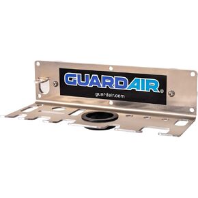 Guardair 200A75 QuickSelect Tool Rack, Magnetic, Durable 1/8" Aluminum 15 Holes and Slots for Tools, 1-3⁄4" Diameter Hole with Removable Bushing