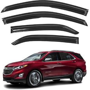 KELCSEECS Window Visors Rain Guards Compatible with Kia Sportage 2022 2021 2020 2019 2018 2017 Vent Window Visors Shades Extra Durable Window Deflectors for Sportage 2017-2022, 4pcs Accessories Black
