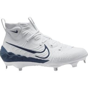 Nike Alpha Huarache NXT DJ6517-103 White/Pure Platinum/Midnight Navy Men's Baseball Cleats 7.5 US