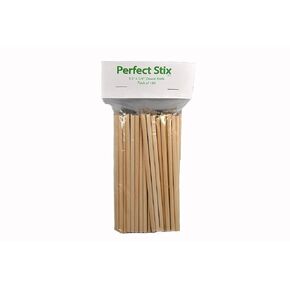 Perfect Stix Mini Dowel 4.5 x 3/16 Thickness. Wooden, 4.5" (Pack of 300 Dowels) Wooden Dowels.