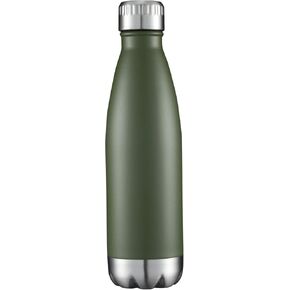 HASLE OUTFITTERS 17oz Stainless Steel Water Bottles Bulk, Vacuum Insulated Water Bottles Double Walled Powder Coated Reusable Metal Sports Water Bottles Keep Drinks Hot and Cold, Red, 8Packs