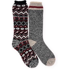 MUK LUKS Men's 2 Pk Heat Retainer Socks in Saudi Arabia