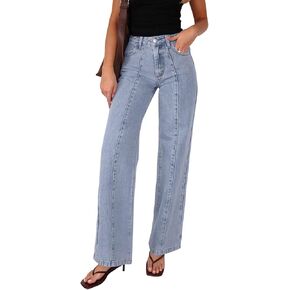 NIMIN Women Straight Leg Jeans High Waisted Loose Denim Pants Casual Baggy Trouser Jeans 2024 Fall Outfits