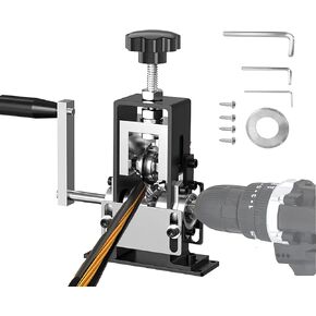 Wire Stripper Machine for Power Drill, Wire Stripper for Leftover Cable, 0.04"-1" Wire Stripping Machine, Wire Stripping Tool for 1-25mm Scrap Wire