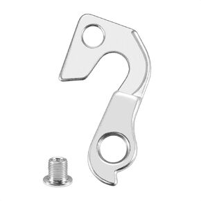 Derailleur Hanger for GT, Aggressor, Avalanche, KHS, Timberline, Kestrel, Kettler, Mongoose | Aluminum Alloy Replacement Part for Mountain Bikes, Road Bicycles, and MTBs | Silver