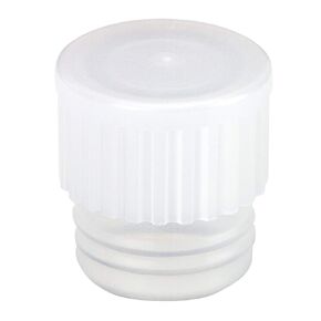 Caplugs Evergreen 300-4717-02N Flat Top Stopper Caps. 17mm, PE-LD, Natural (Pack of 200)