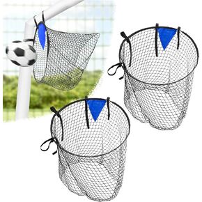 2Pcs Top Bins Soccer Target Goal Net, Conner Soccer Goal Target Net for Practice Shooting, Soccer Targets for Goals Training, Soccer Training Net for Shooting Accuracy Practice
