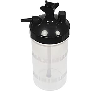Oxygen Humidifier Bubbler Bottle - Humidity for Oxygen Therapy