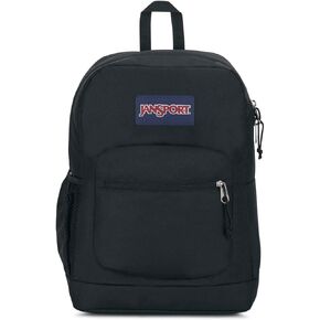 حقيبة ظهر JanSport Cross Town Plus - حجرة رئيسية كبيرة، جيب جانبي لزجاجة المياه، حقيبة كمبيوتر محمول مبطنة مقاس 15 بوصة - كحلي in Kuwait