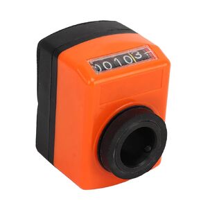 Position Indicator Digital Position Counter, Lathe Machine Digital Position Indicator Counter Accessory High Accuracy Indicator Shaft Feeding Counter Sturdy ABS Material Counter