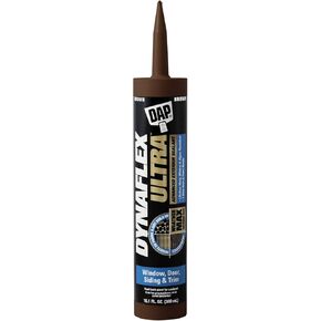 DAP Dynaflex Ultra Advanced Exterior Sealant, Brown, 10.1 Oz (7079818217)